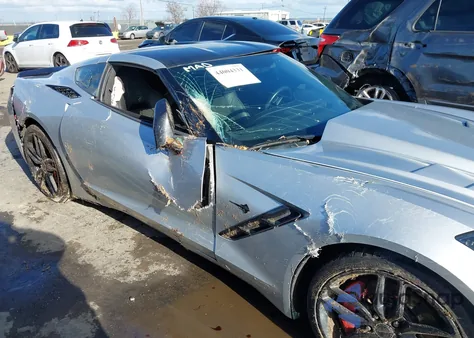 2014 Chevrolet Corvette Stingray Z51 from USA, damaged, VIN 1G1YL2D75E5113376